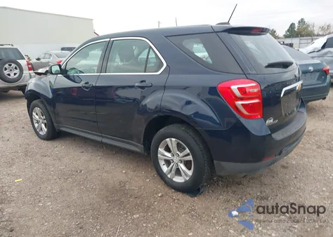 2017 Chevrolet Equinox Ls из США, поврежденный, VIN 2GNALBEK0H1506209